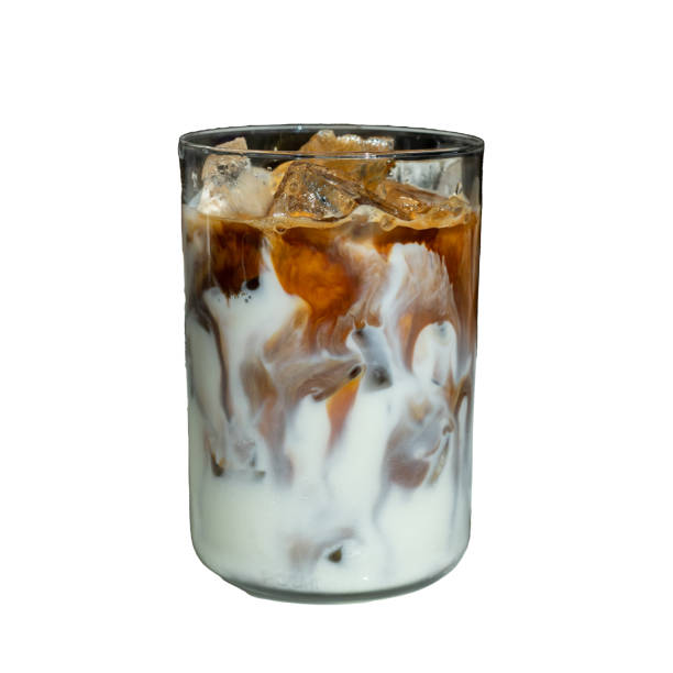 istock Glass of coffee on the table 1520838315