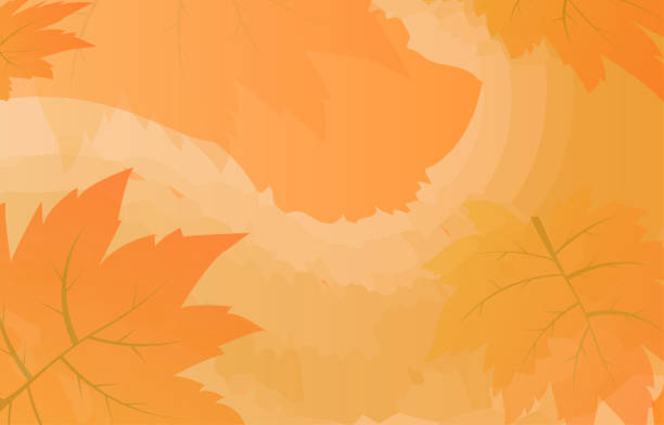 istock Autumn minimal background decorated with leaves golden yellow and watercolor. fall concept,For wallpaper, postcards, greeting cards, website pages, banners, online sales. Vector illustration 1520867473