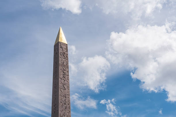 Luxor Obelisk stock photo