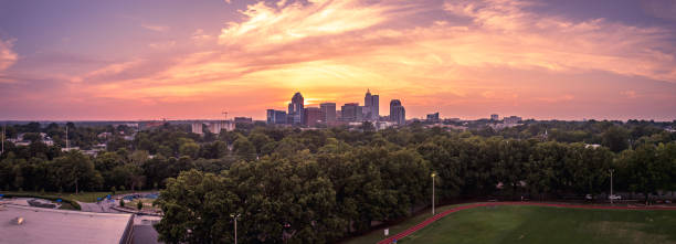 istock Downtown Raleigh, North Carolina at sunset. 1521065500