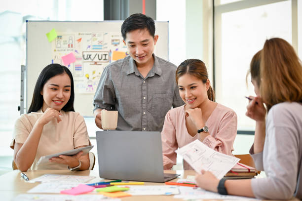istock A group of Asian tech developers is in the meeting, discussing work, planning and brainstorming 1521095016