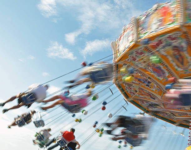 istock Chair-O-Planes at the fair 152112700
