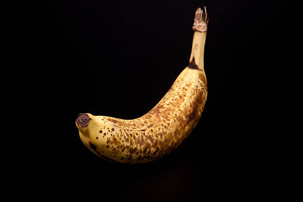 ripe banana stock photo
