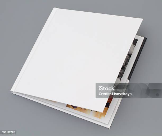 Open Magazines Page Stock Photo - Download Image Now - Blank, Book, Book Cover