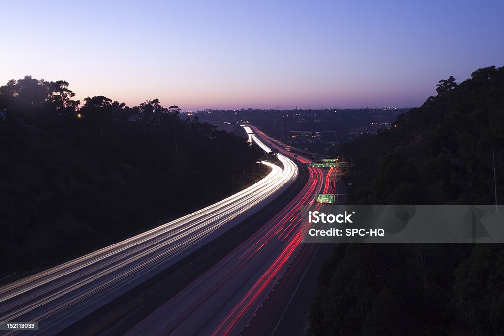 À Los angeles. - Photo de Autoroute libre de droits