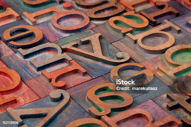 Wooden Alphabet Abstract Stock Photo - Download Image Now - Abstract, Alphabet, Block Shape