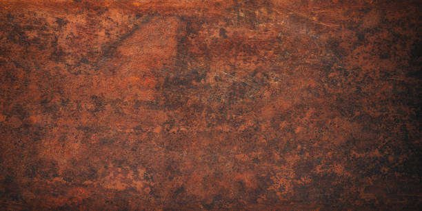 istock corrosion of old metal background. rust texture on iron plate 1521155559