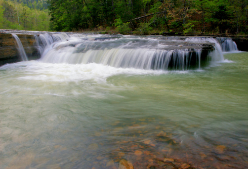 Haw Creek Falls in the Arkansas Ozarks