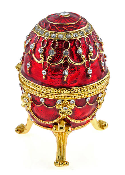 istock A red ornate expensive Jeweled Egg 152116989