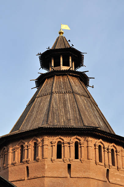 istock Tower of russian Spaso-Evfimevsky monastery in Suzdal 152117201