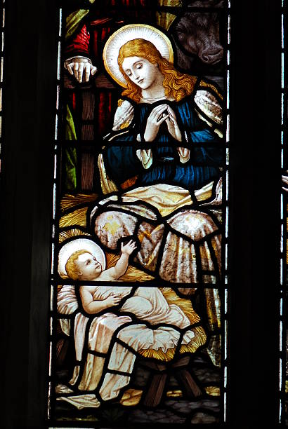 istock Virgin Mary with baby Jesus 152119733