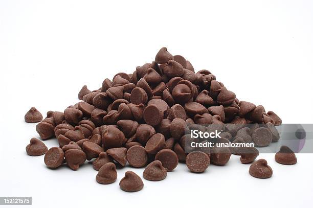 Bocconcini Del Mucchio - Fotografie stock e altre immagini di Goccia di cioccolato - Goccia di cioccolato, Cioccolato, Goccia