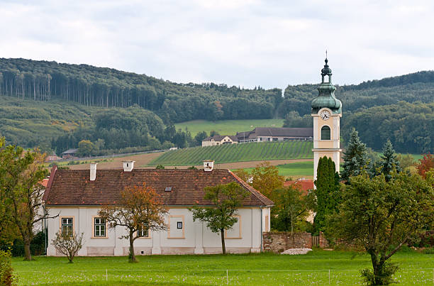 istock Church in Austrian village 152121931