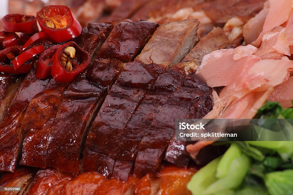 Chinois de canard rôti et du porc grillé - Photo de Aliment libre de droits