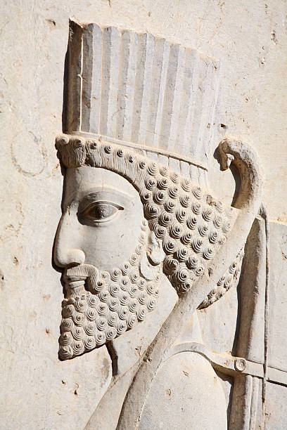 istock Bas-relief of Persian soldier from Persepolis, Iran 152122325