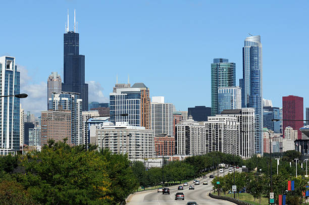 istock Cityview of Chicago Downtown 152123021