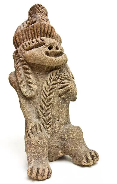 Photo of Mayan Statue