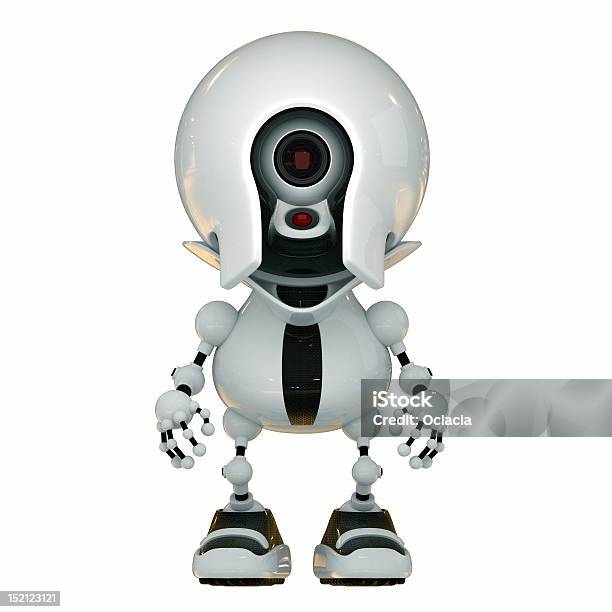 Photo libre de droit de Robots Caméra banque d'images et plus d'images libres de droit de Robot - Robot, Personnalité atypique, Blanc