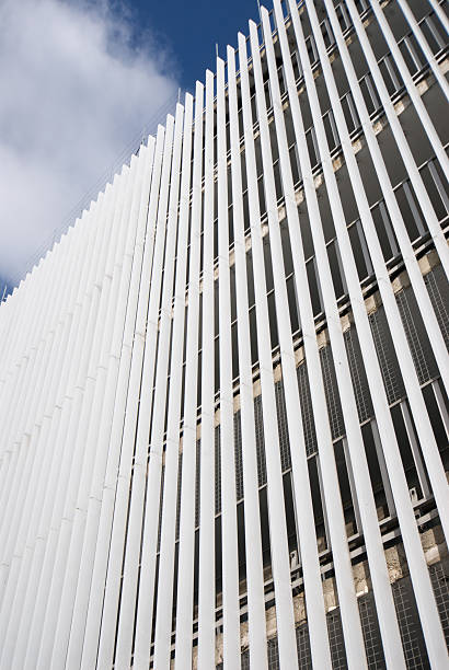 Abstract Building Facade stock photo