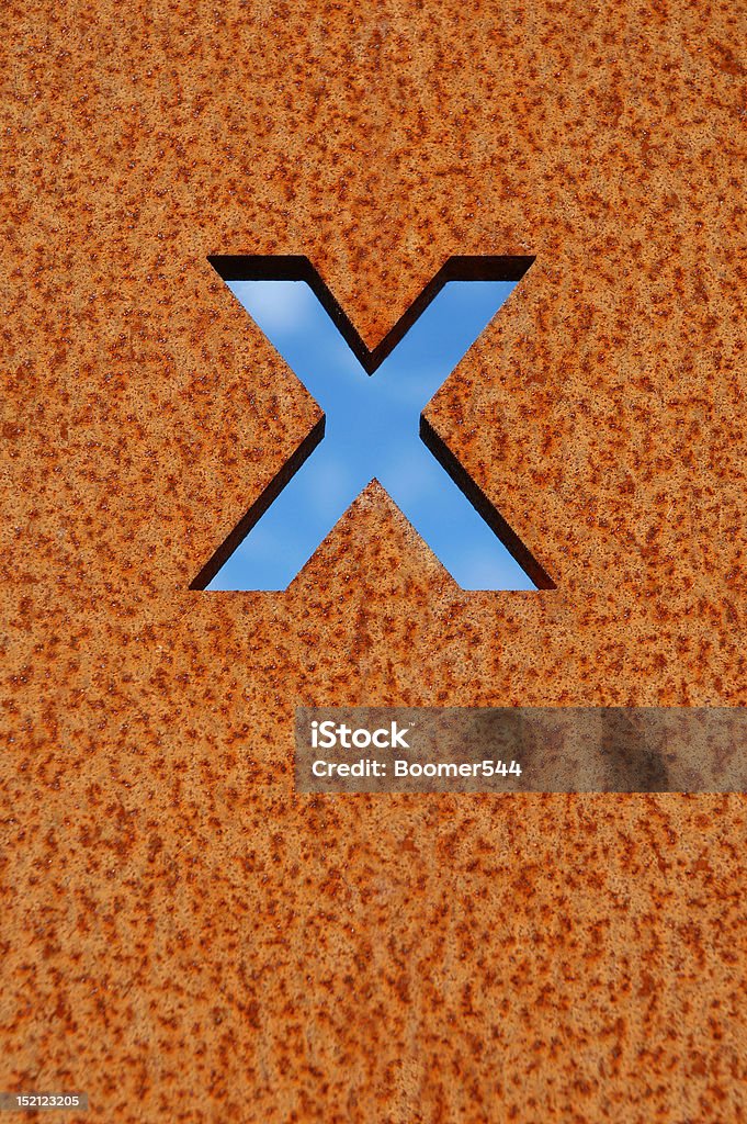 X - Lizenzfrei Alphabet Stock-Foto