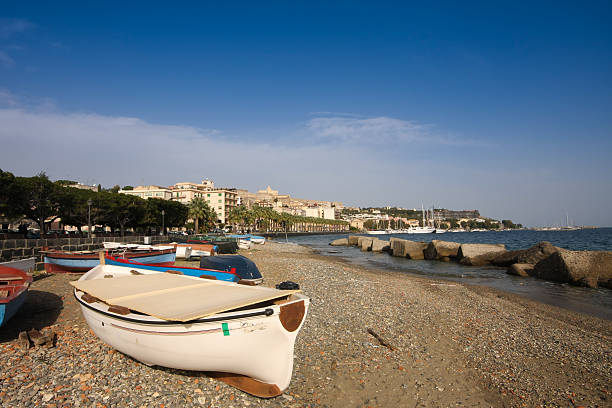 Bay of Milazzo stock photo