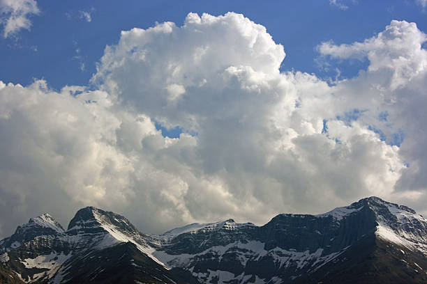 Cloudy stock photo