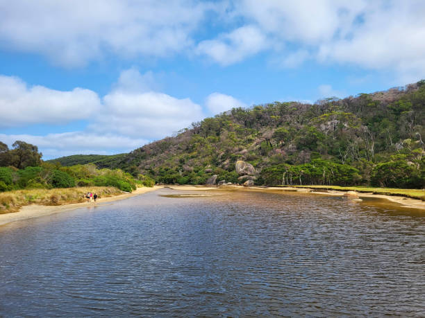 istock Tidal River flowing into Norman Beach - Wilson's Promontory 1521243493