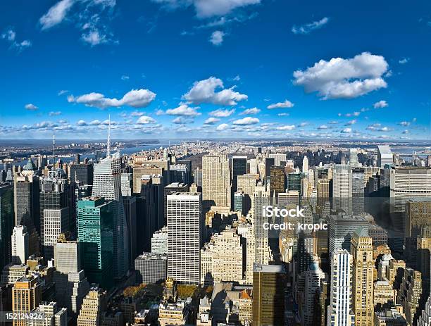 Photo libre de droit de Panorama De La Ville De New York banque d'images et plus d'images libres de droit de Affaires - Affaires, Affaires d'entreprise, Architecture