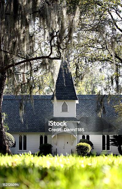 Christ Church Stock Photo - Download Image Now - Georgia - US State, Brunswick - Georgia, Jekyll Island