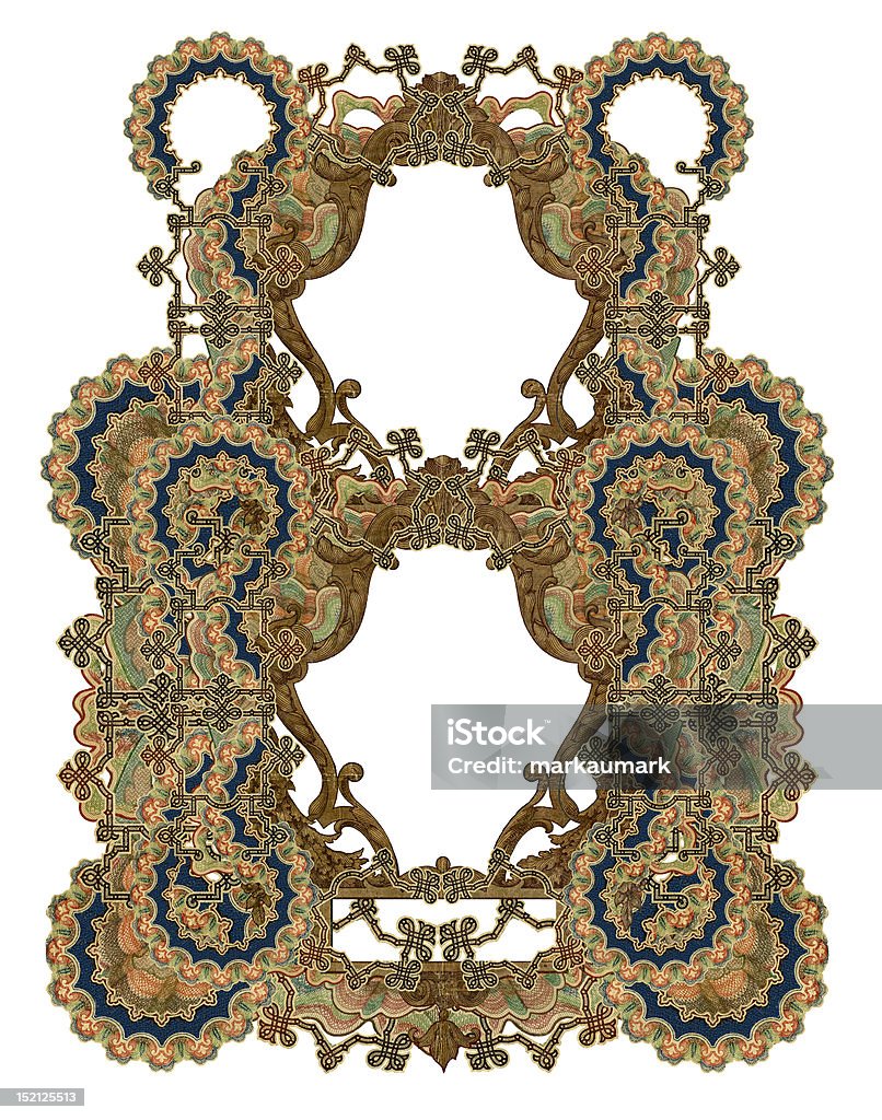 Oldest Frame Old Frame Stock Illustration - Download Image Now - Ancient, Antique ...