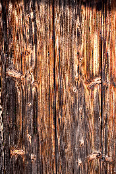 Background of Aged and textured wood stock photo