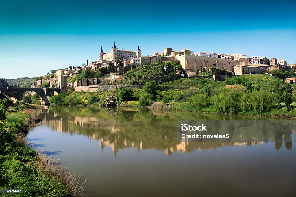 Toledo - Foto de stock de Castelo royalty-free