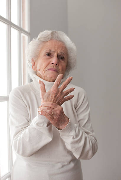istock Senior woman in pain 152126593