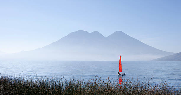 San Marcos at Lago de Atitlan near Antigua, Guatemala