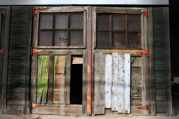 Rustic Door stock photo