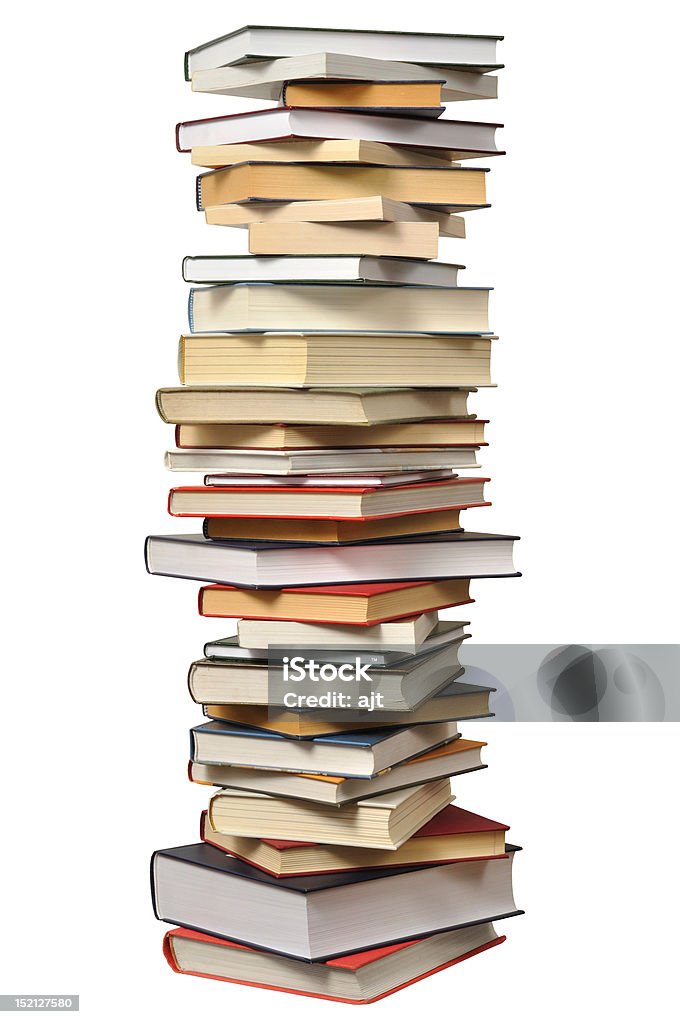 I libri - Foto stock royalty-free di Catasta