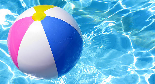 istock Beach Ball In Swimming Poll 152128042