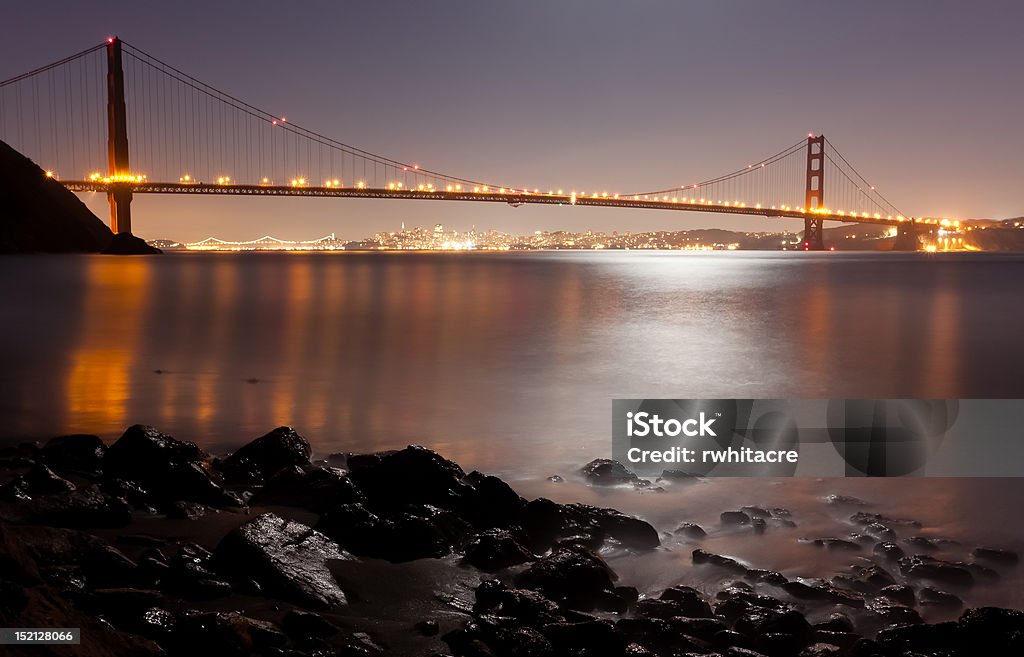 San Francisco Golden Gate Bridge e - Foto stock royalty-free di Acqua
