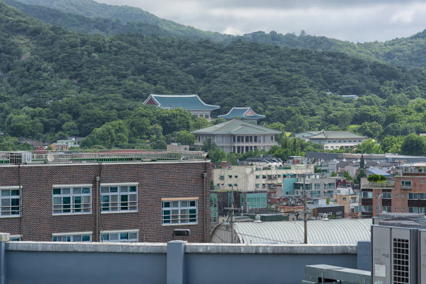 istock Seoul Downtown in Summer 1521289392