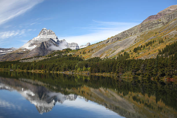 Mountain Reflection stock photo