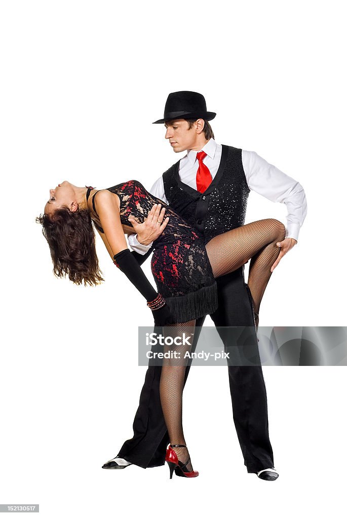 Элегантность танго танцоры - Стоковые фото Танго - танец роялти-фри