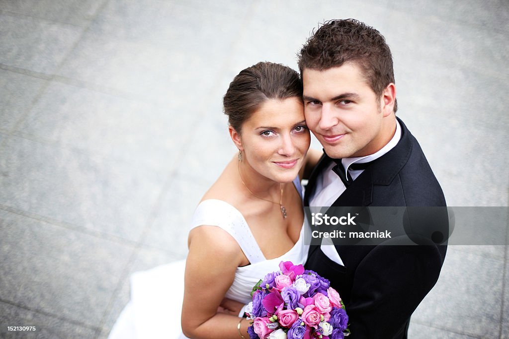 Pareja de novios - Foto de stock de Adulto libre de derechos