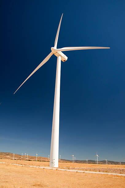 Windmill stock photo