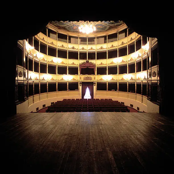 Small theater in Italy(