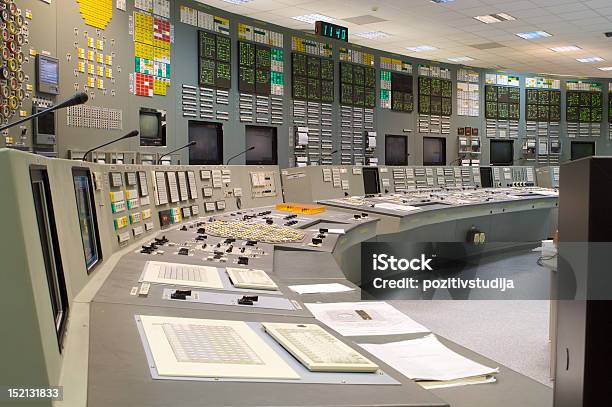 Control Room Stock Photo - Download Image Now - Control Room, Nuclear Power Station, Control