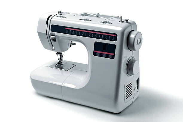 máquina de costura. - sewing sewing machine machine sewing item imagens e fotografias de stock