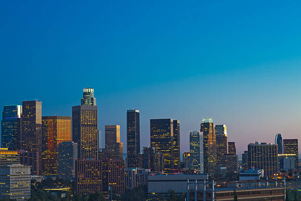 istock Los Angeles Skyline At Dusk 152133135