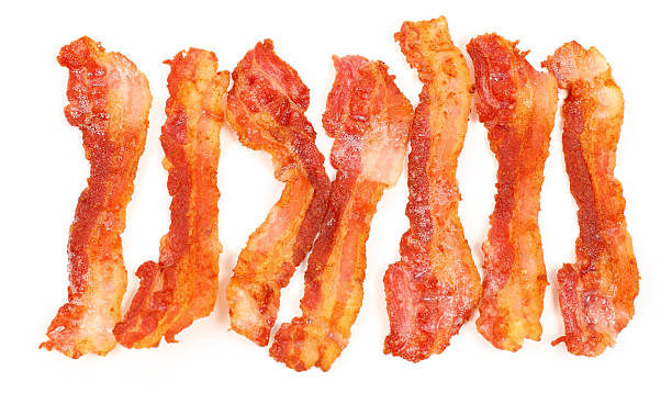 istock Slices of breakfast bacon 152133207