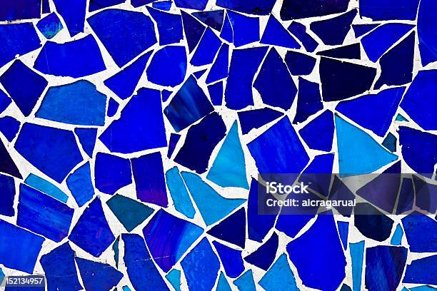 Mosaico Azul Foto de stock y más banco de imágenes de Abstracto - Abstracto, Azul, Baldosa