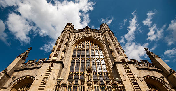 abadia de banho - bath abbey - fotografias e filmes do acervo